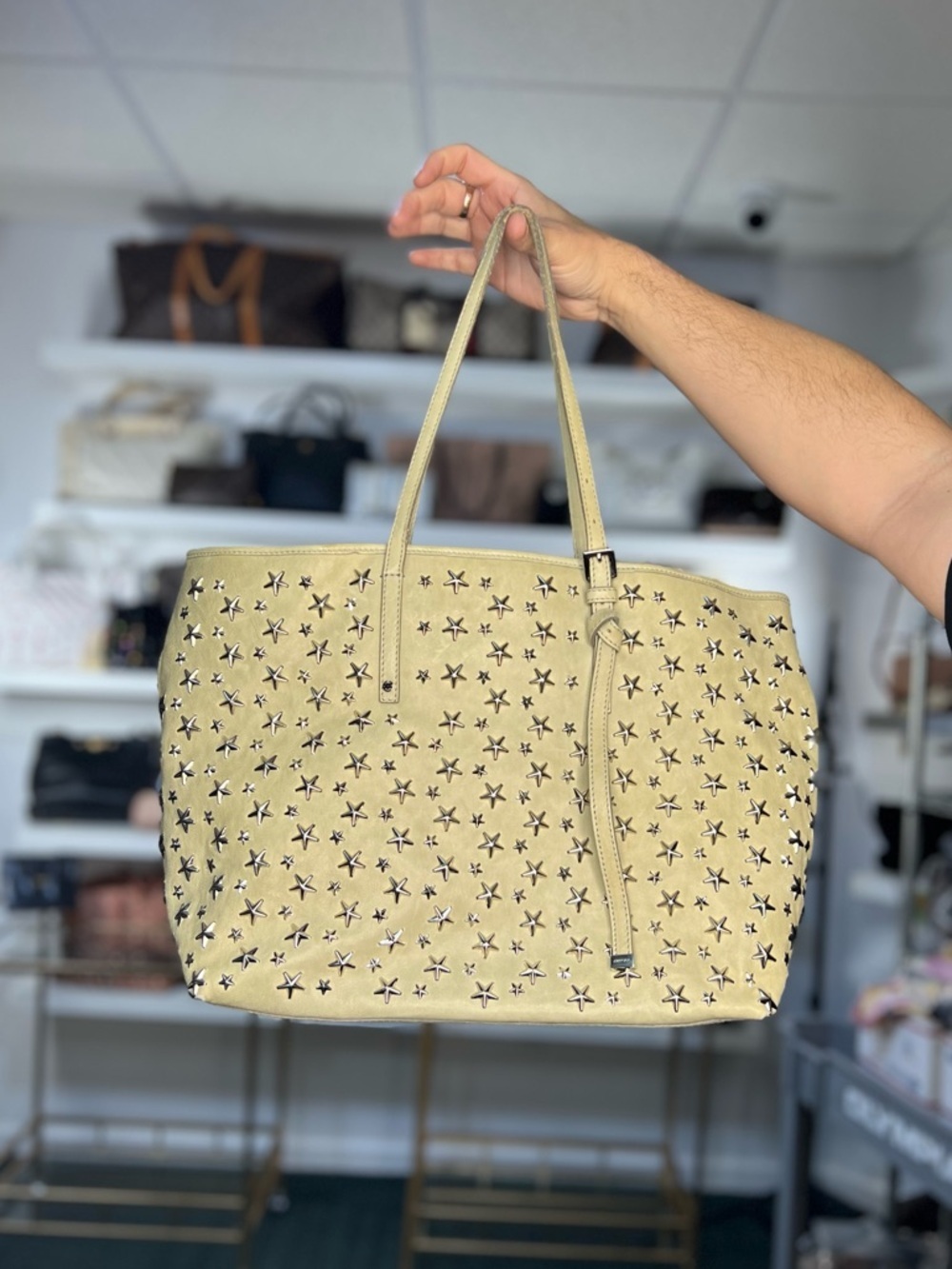 JIMMY CHOO TOTE